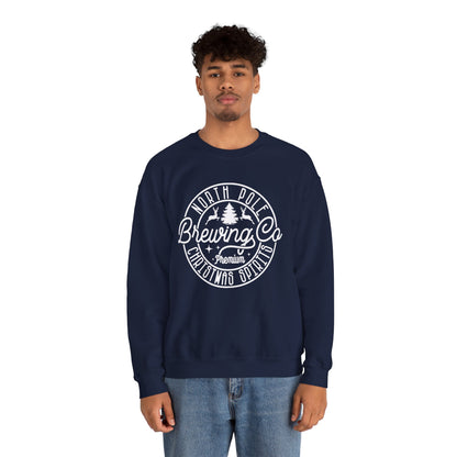 North Pole Brewing Co. Crewneck Sweatshirt – Christmas Spirits Holiday Sweatshirt