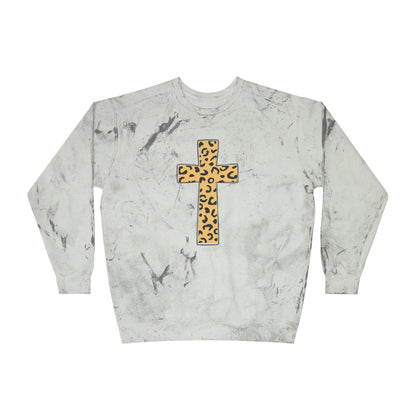 Cross Unisex Color Blast Crewneck Sweatshirt