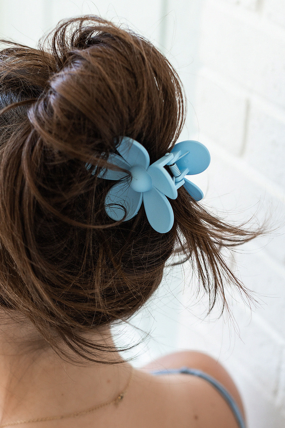 Flower Hair Claw Clip - Bright Colors