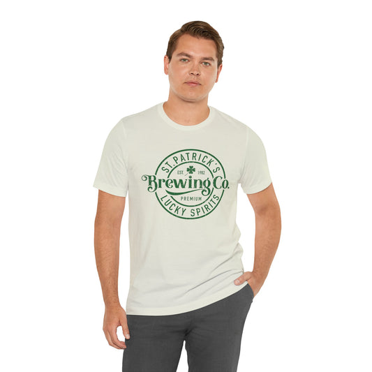 St. Patrick's Brewing Company Tee — St. Patrick's Day Beer T‑Shirt