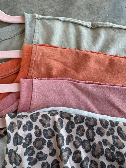 JOEY WASHED COTTON BOYFRIEND TEE