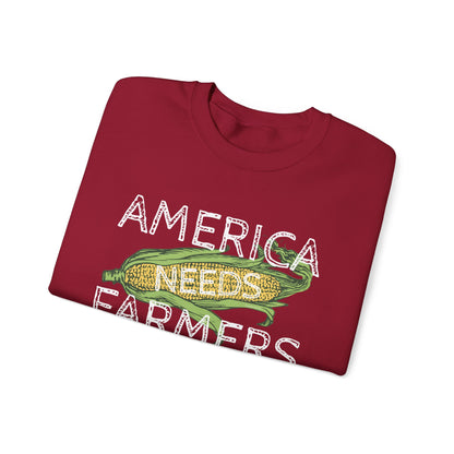 America Needs Farmers Sweatshirt
