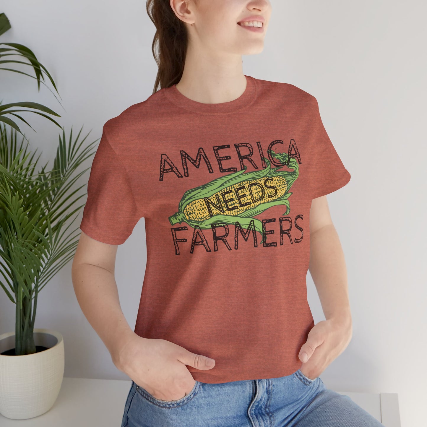 America Needs Farmers Unisex Tee