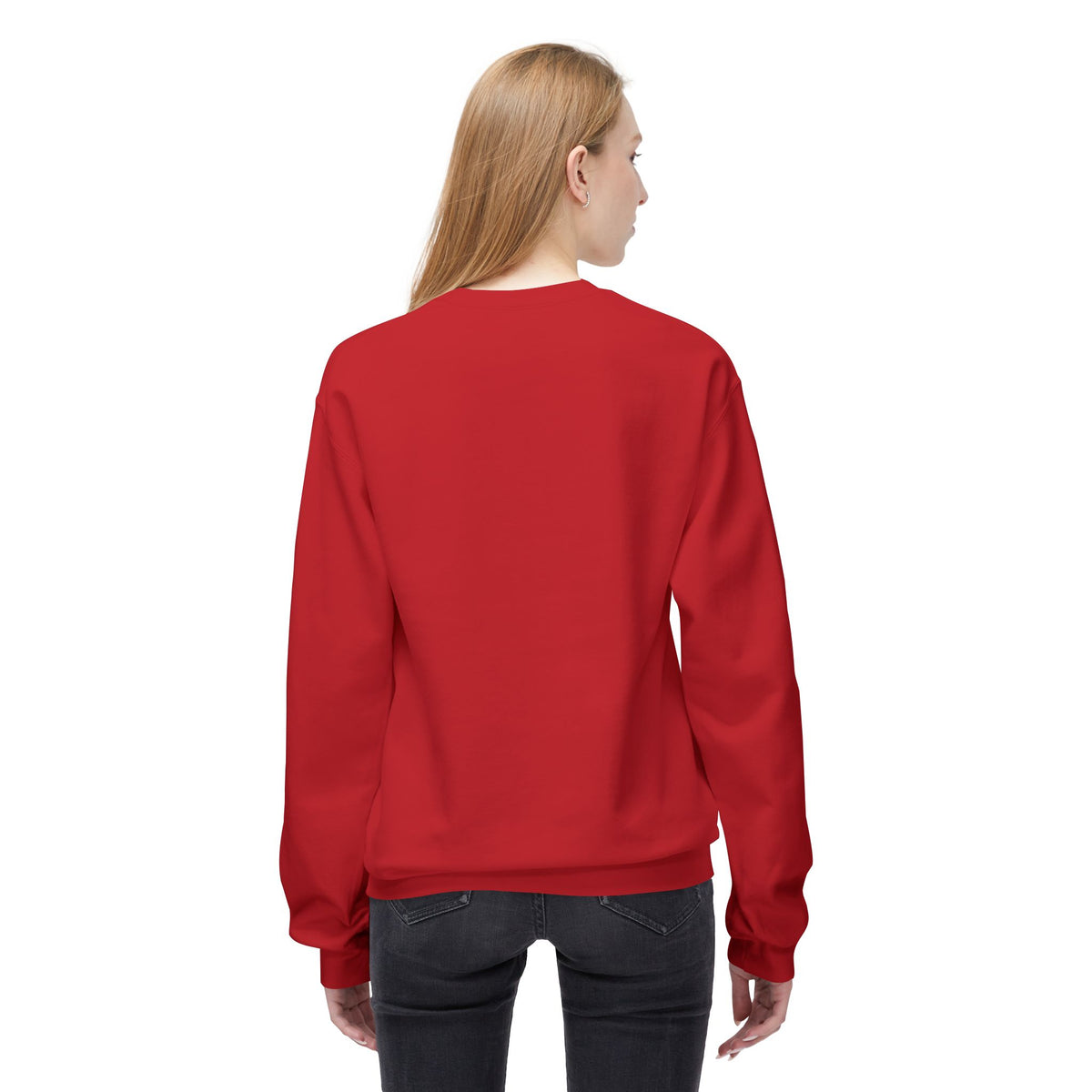 Santa Shops Here Crewneck Medium Weight Sweatshirt