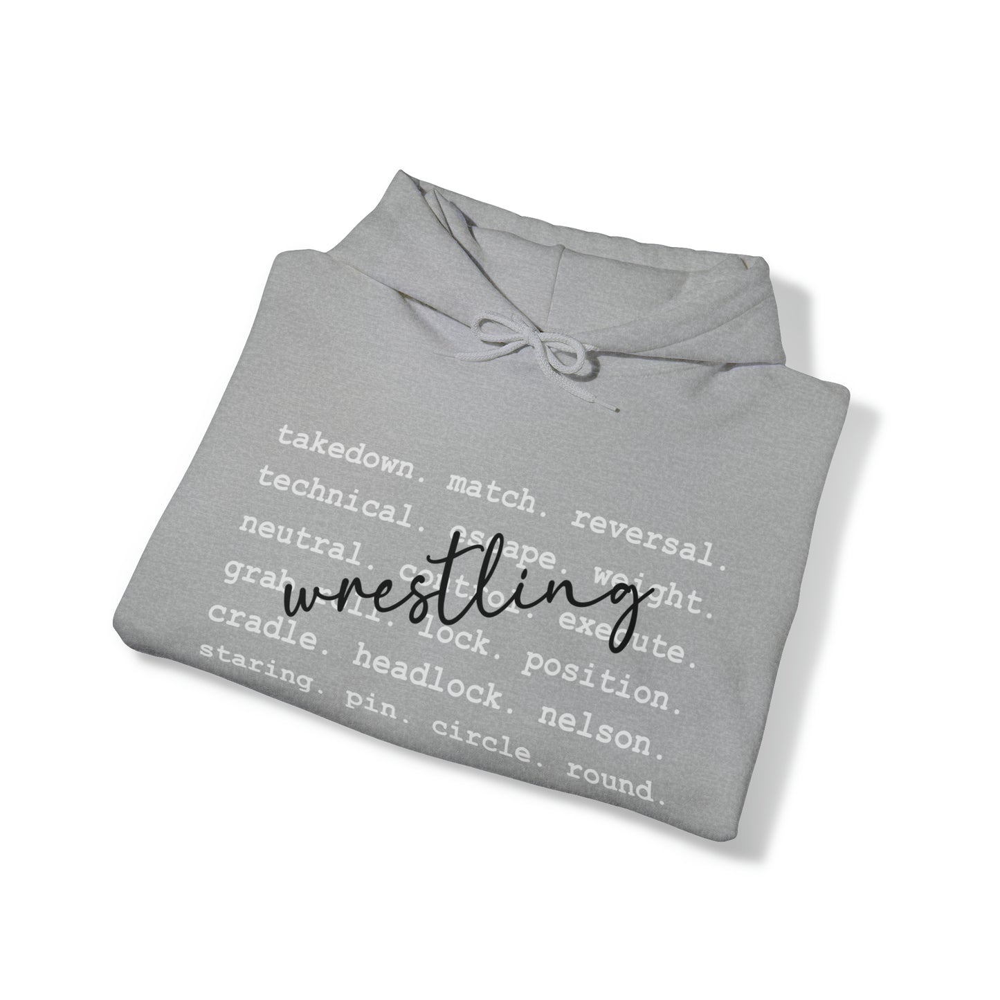 Wrestling Unisex Heavy Blend™ Hooded Sweatshirt