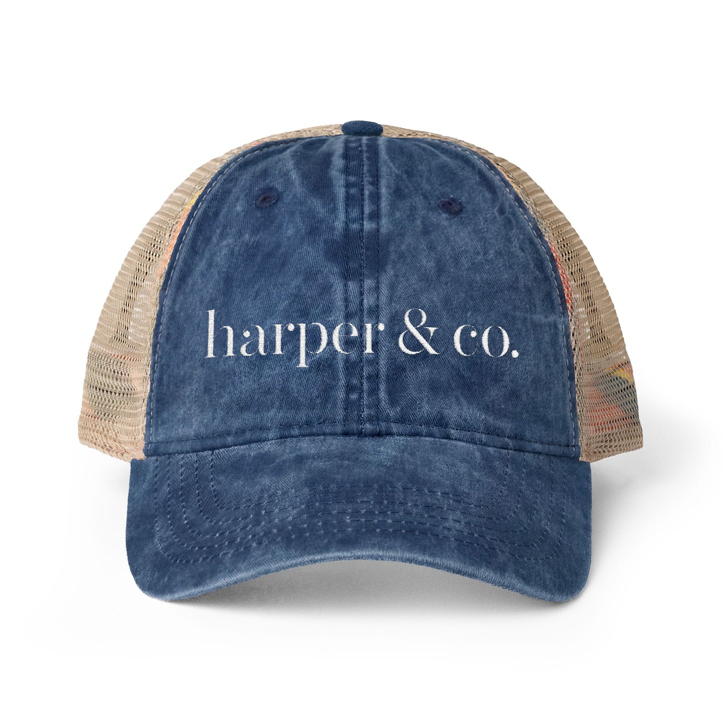 Harper & Co. Women's Washed Mesh-Back Cap
