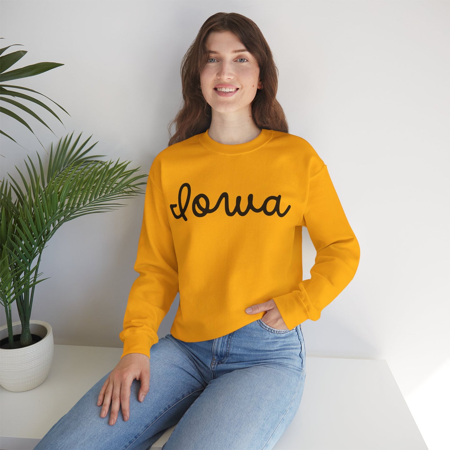 Iowa Unisex Heavy Blend™ Crewneck Sweatshirt Full Size