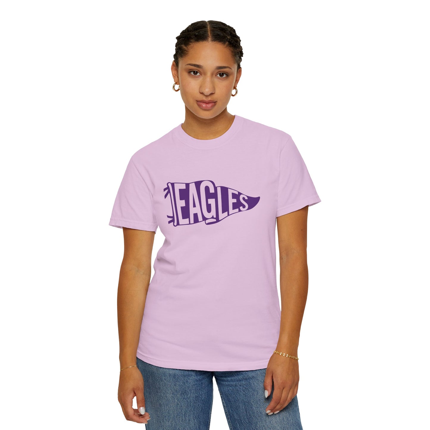 Eagles Pennant T‑Shirt — Vintage Campus Sports Tee