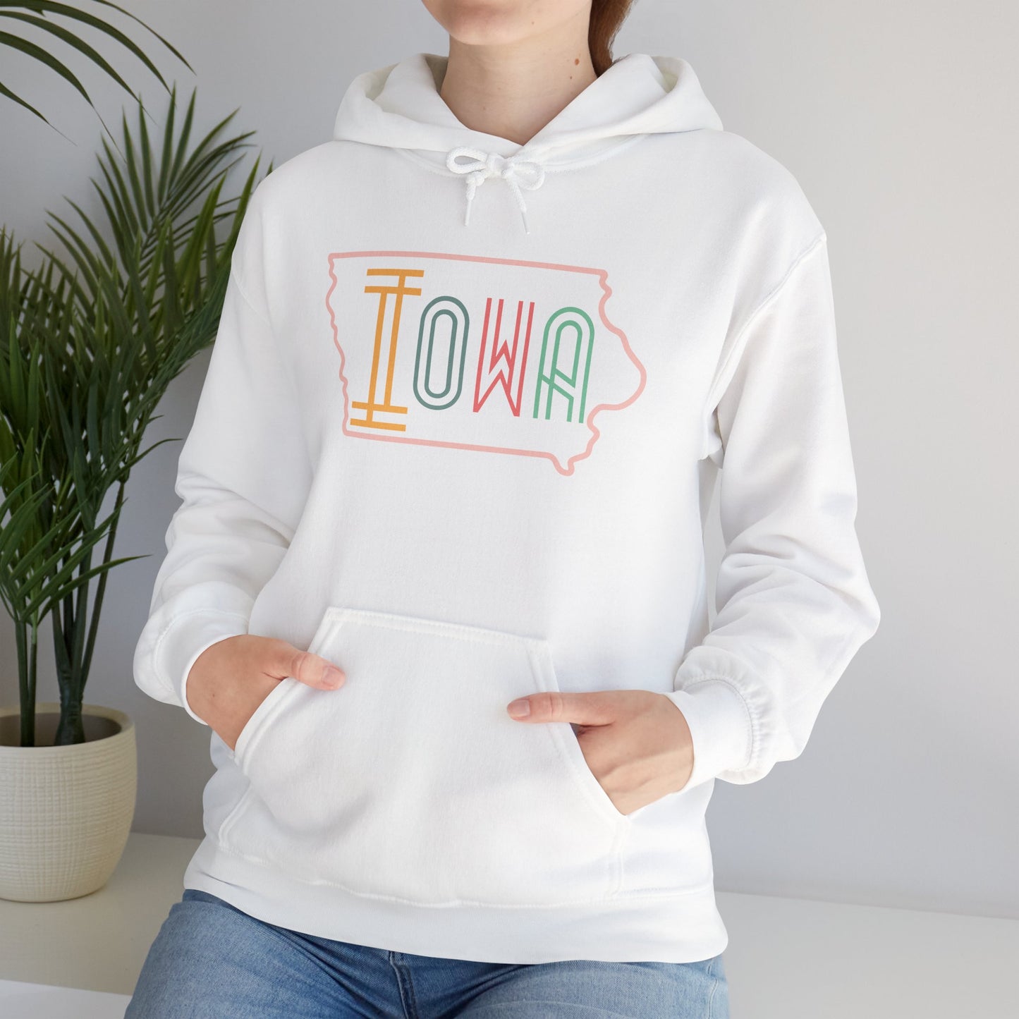 Iowa Light Unisex Heavy Blend™ Hooded Sweatshirt