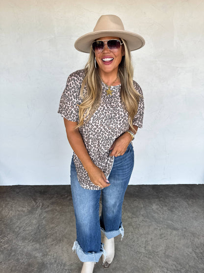 JOEY WASHED COTTON BOYFRIEND TEE