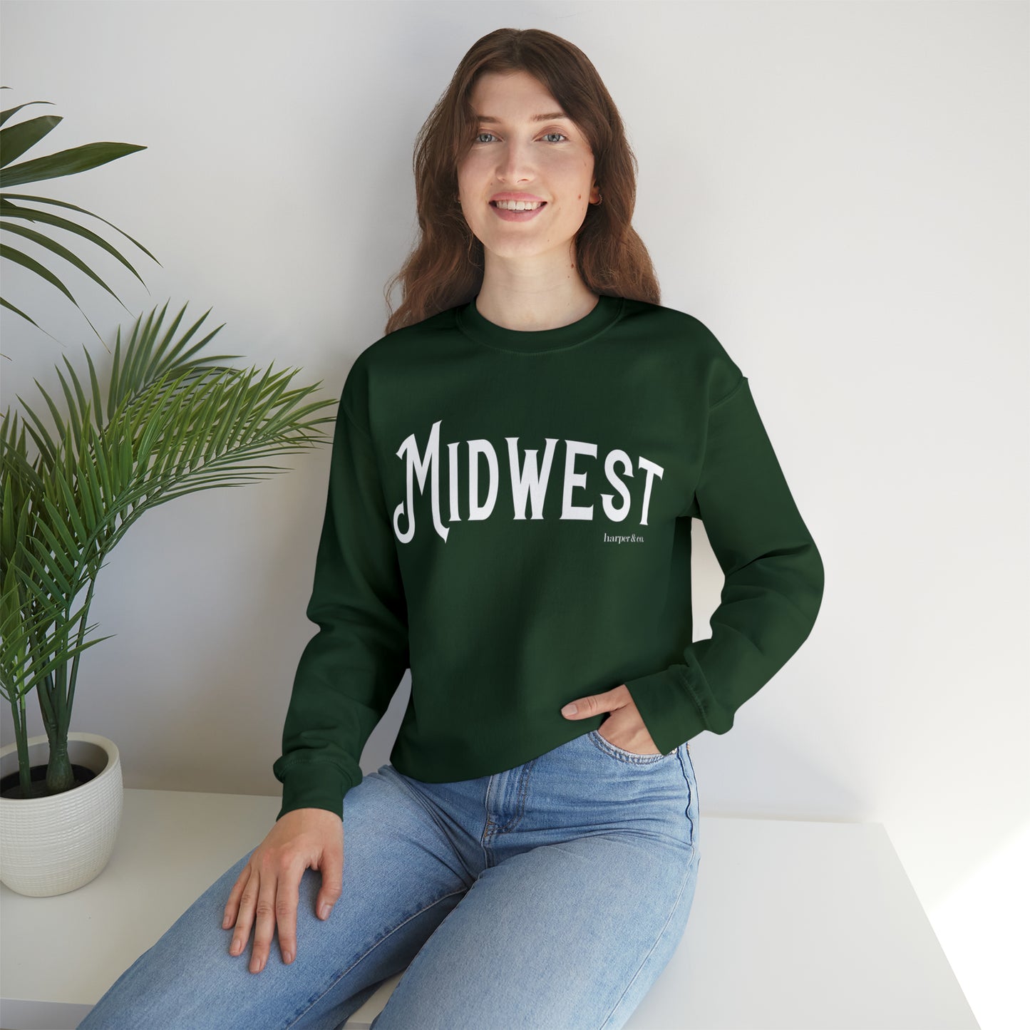 Midwest Unisex Heavy Blend™ Crewneck Sweatshirt