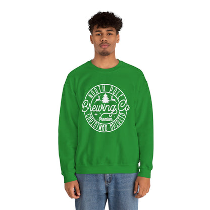 North Pole Brewing Co. Crewneck Sweatshirt – Christmas Spirits Holiday Sweatshirt