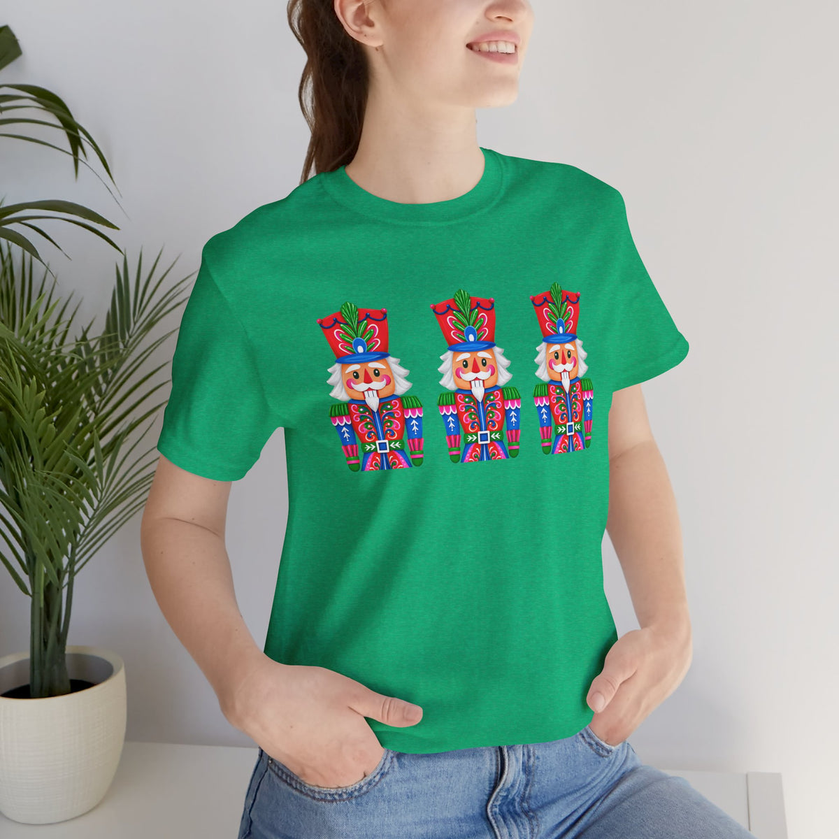 Nutcracker Trio Graphic Tee — Festive Holiday Christmas Shirt