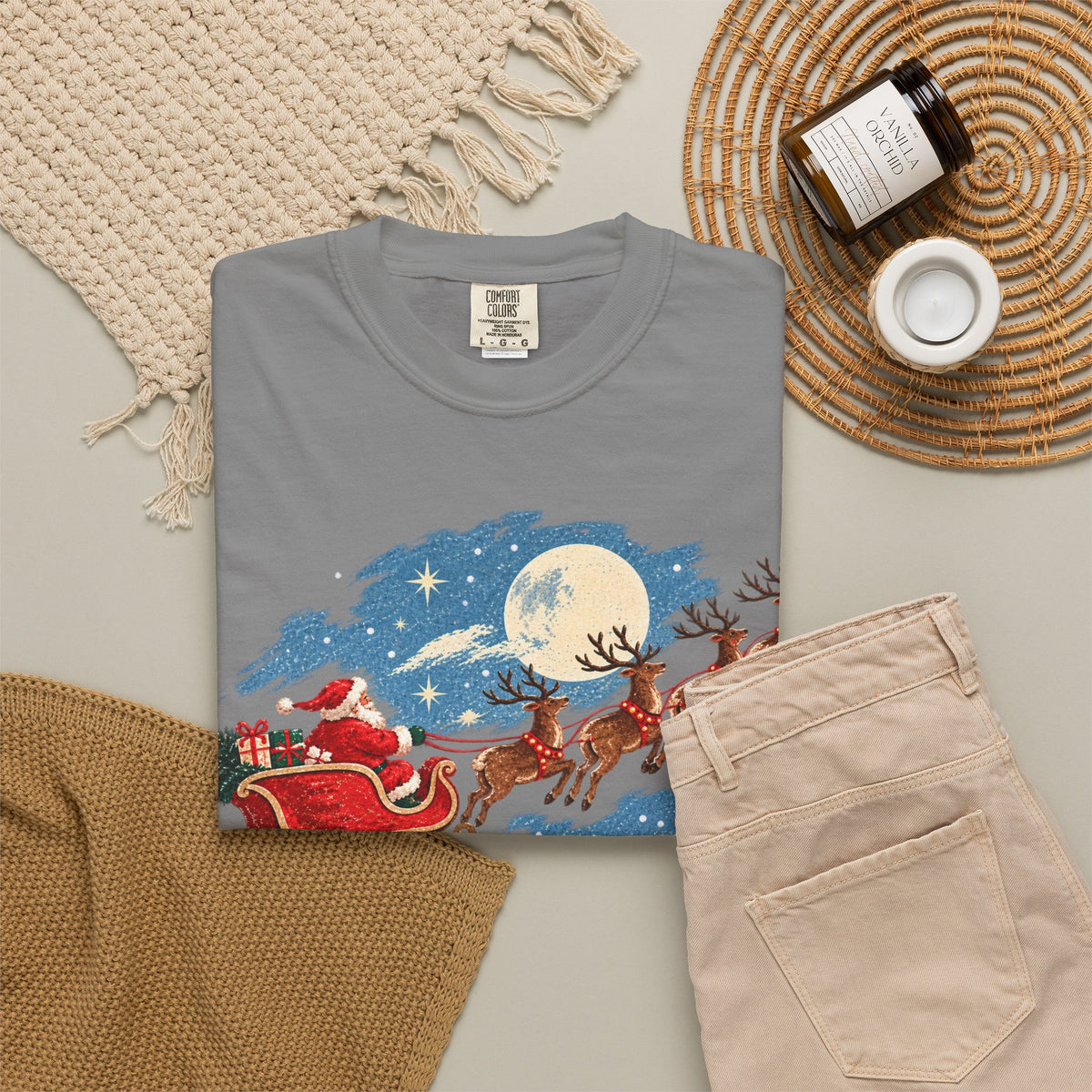 Christmas Santa Sleigh T-Shirt