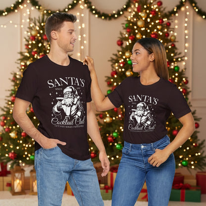 Santa's Cocktail Club T-Shirt