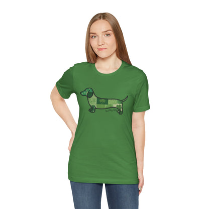 Lucky Dog Dachshund St. Patrick’s Day T-Shirt