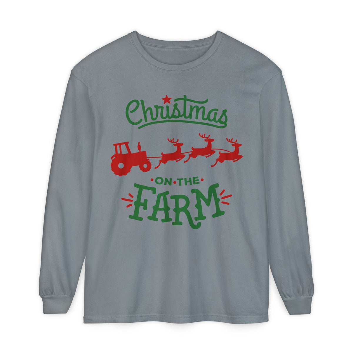 Christmas on the Farm Unisex Ultra Cotton Long Sleeve Tee