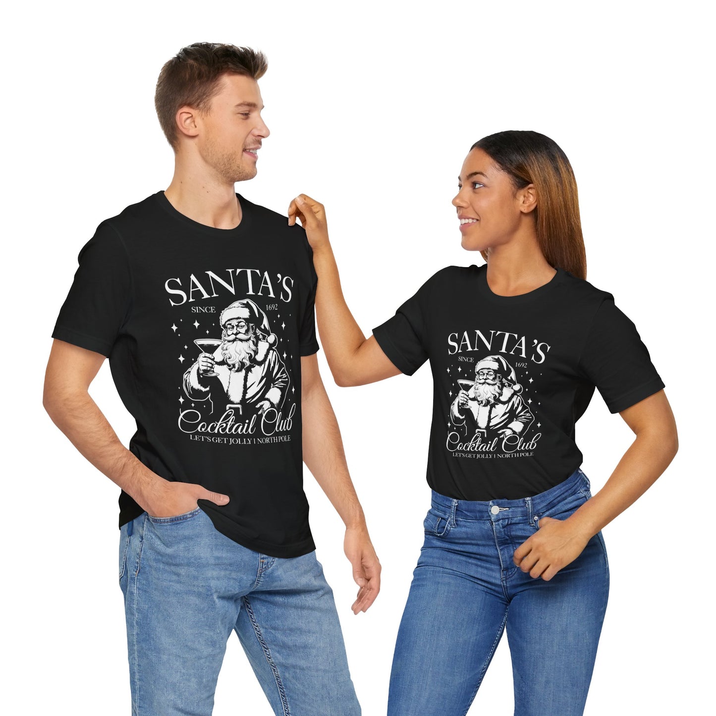 Santa's Cocktail Club T-Shirt