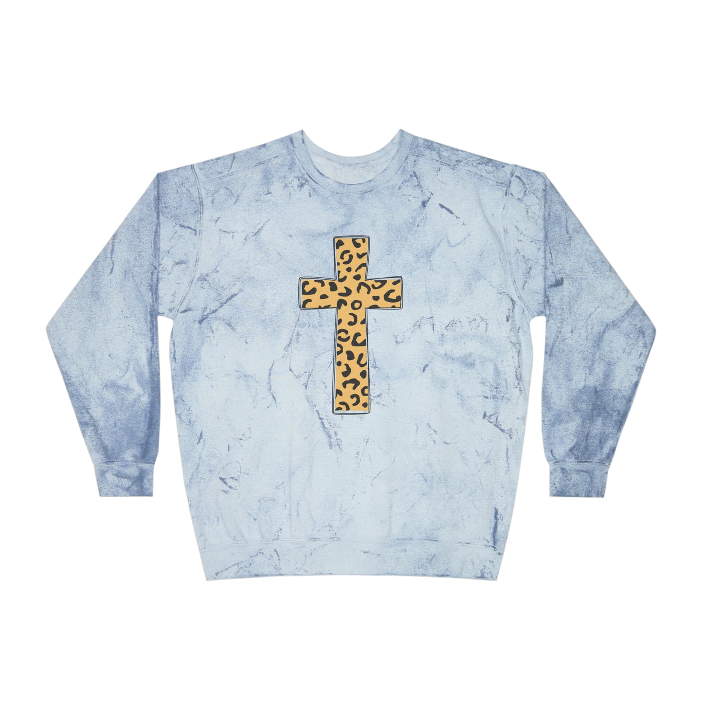 Cross Unisex Color Blast Crewneck Sweatshirt