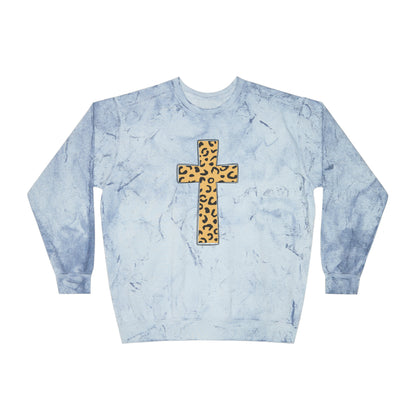 Cross Unisex Color Blast Crewneck Sweatshirt