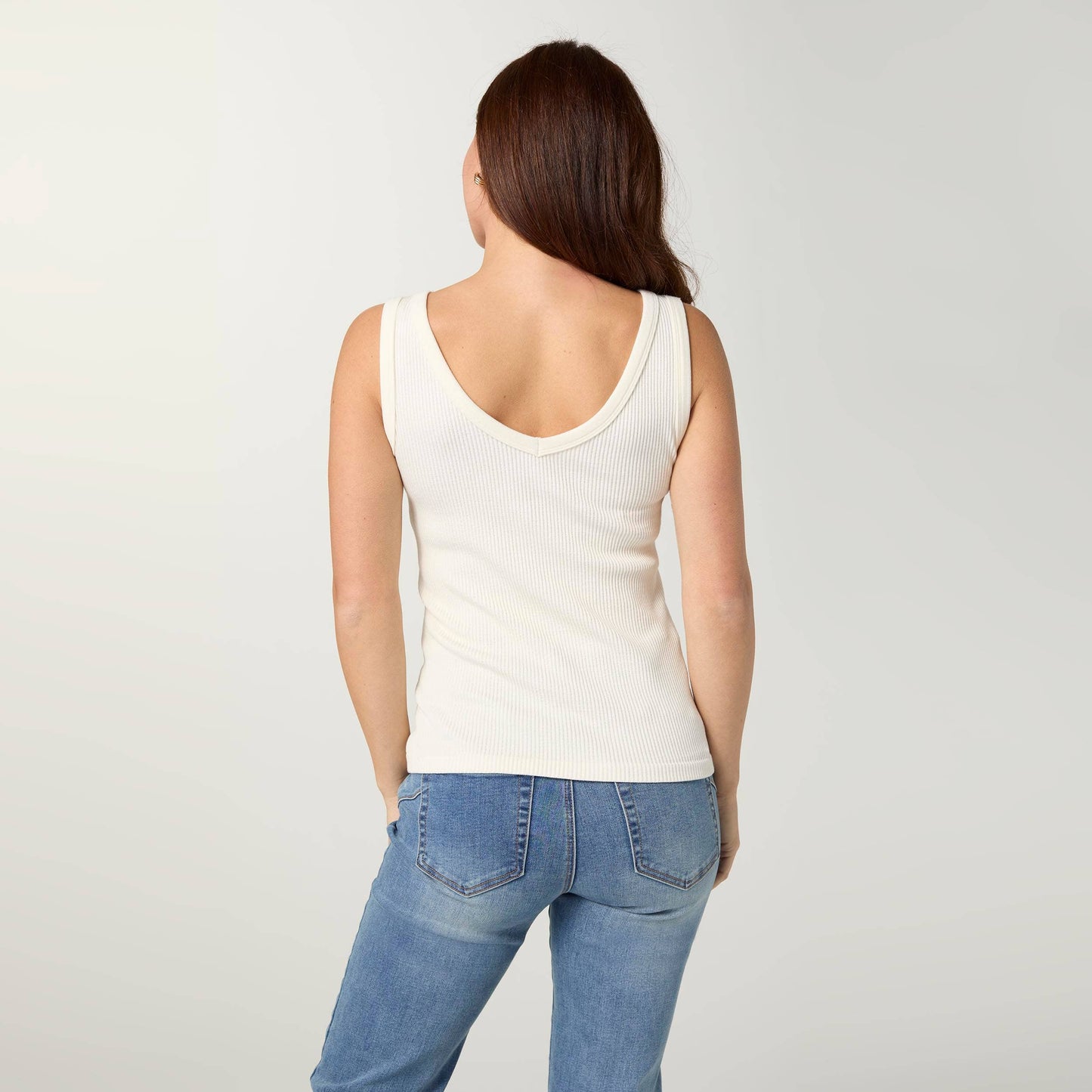 Ultra-Lush Reversible Seamless Ribbed Tank