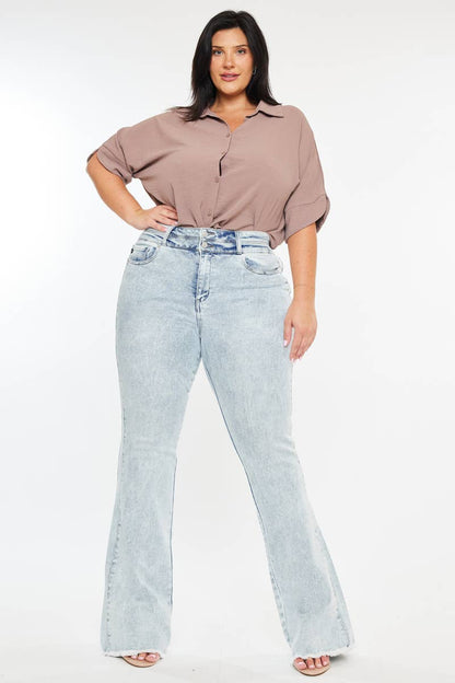 PLUS HISE RISE BOOTCUT-KC7882L-P