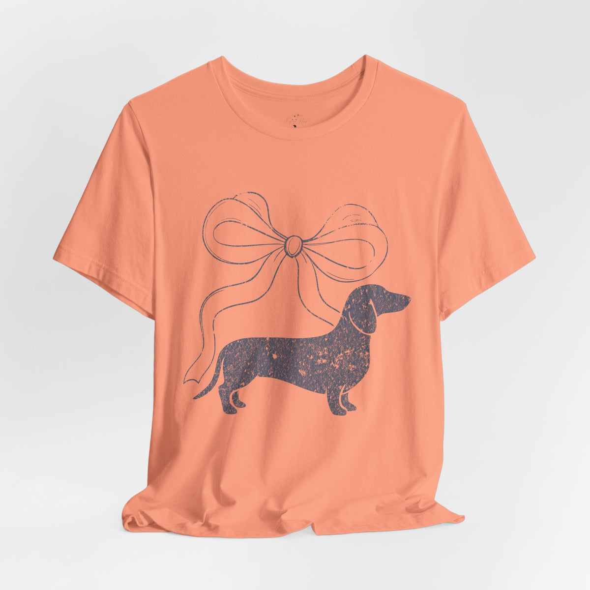 Dachshund Coquette Bow T-Shirt — Cute Doxie Graphic Tee