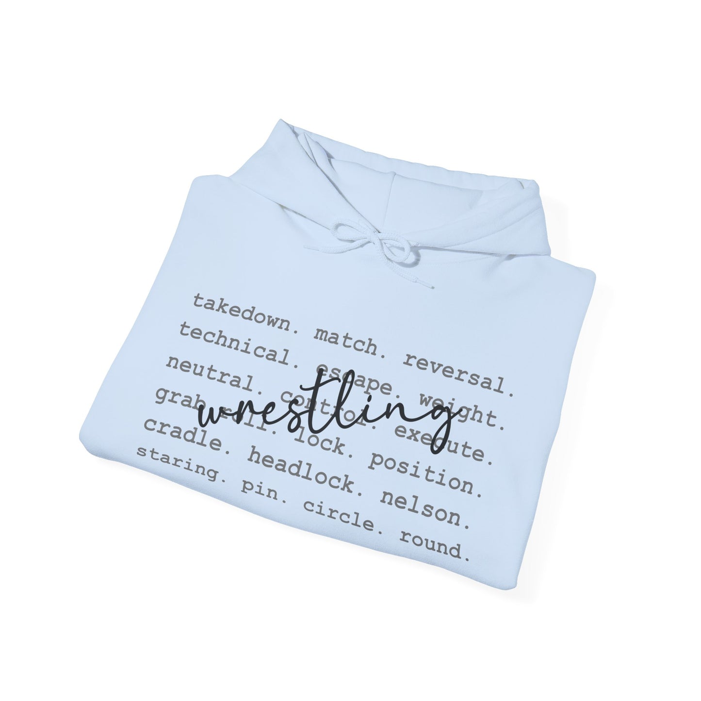 Wrestling Unisex Heavy Blend™ Hooded Sweatshirt