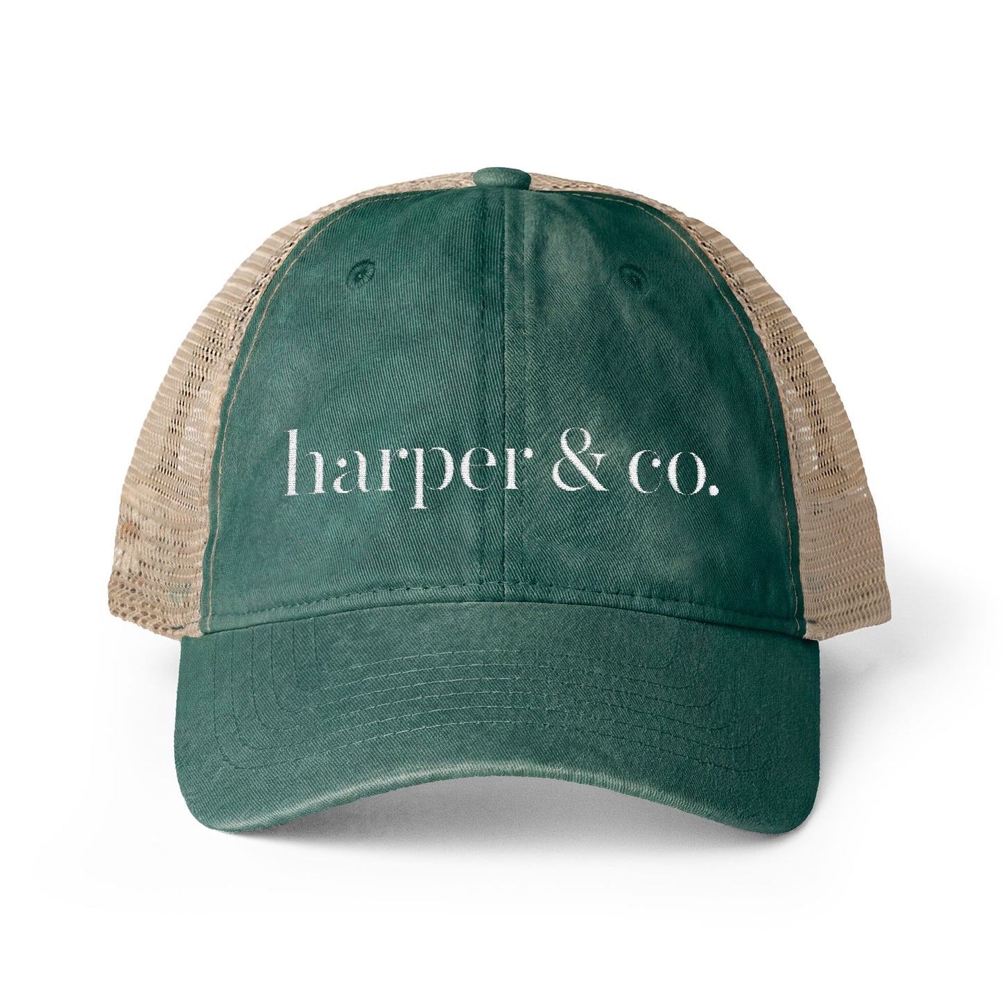 Harper & Co. Women's Washed Mesh-Back Cap