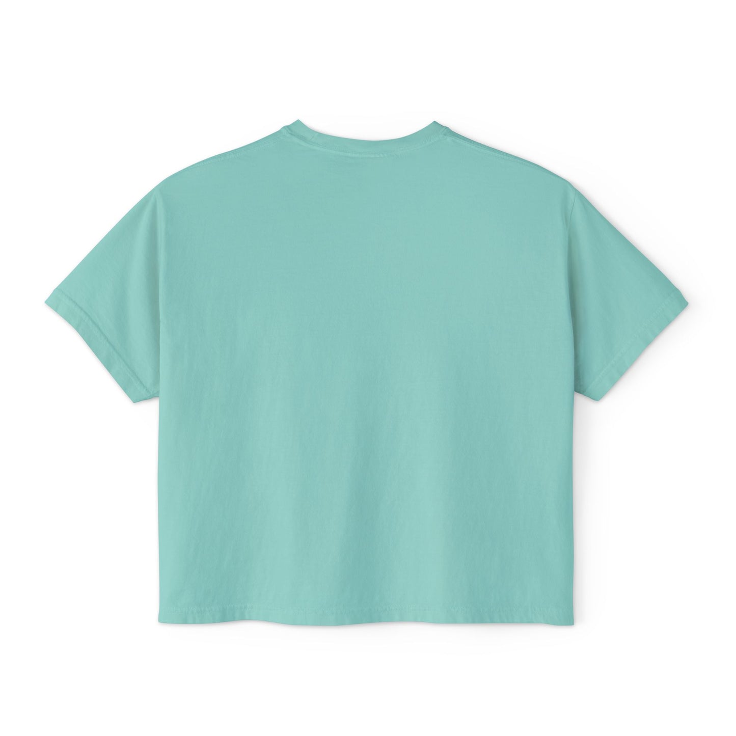 Iowa Boxy Tee — Women's Cropped College Graphic T-Shirt