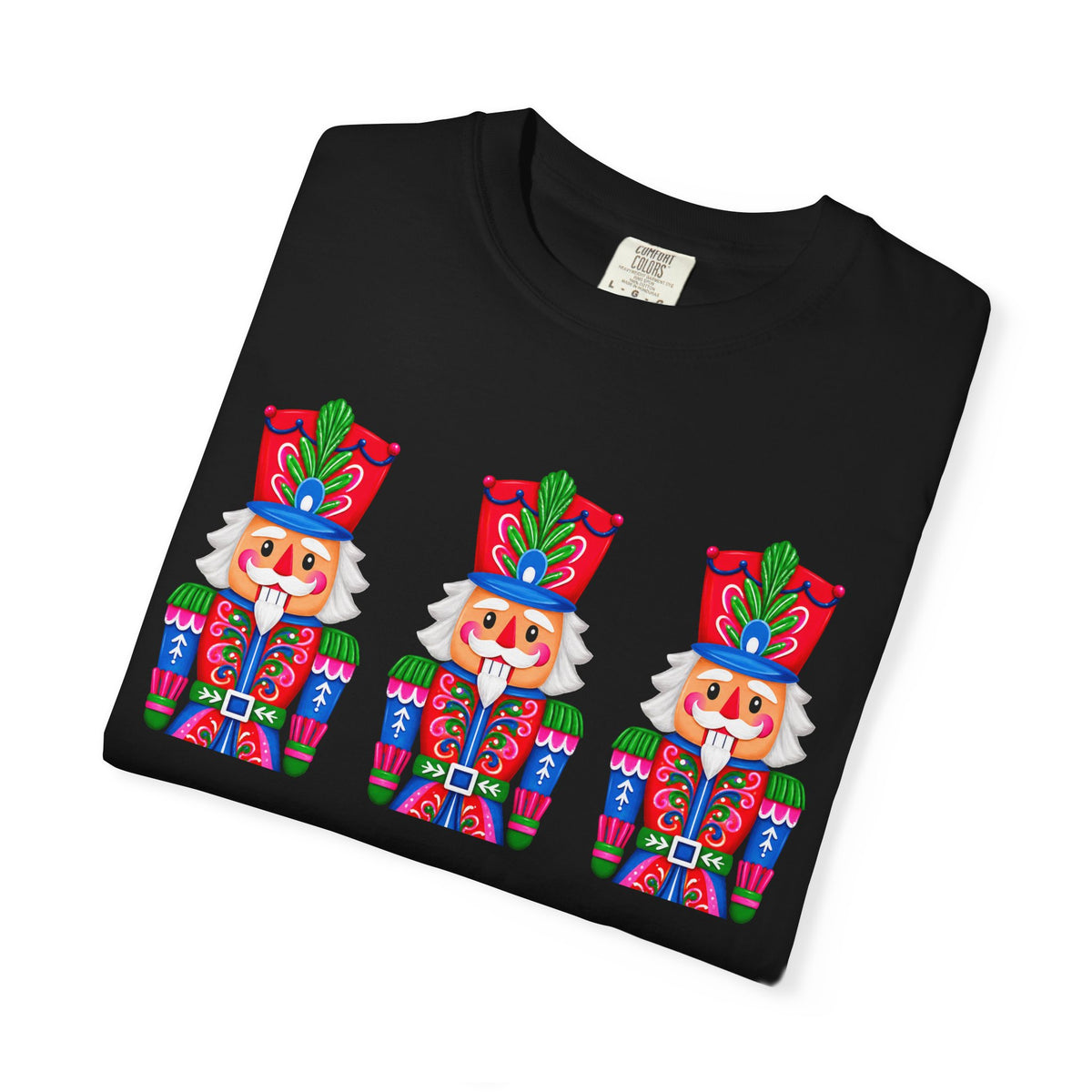 Nutcracker Trio T-shirt — Festive Christmas Holiday Tee