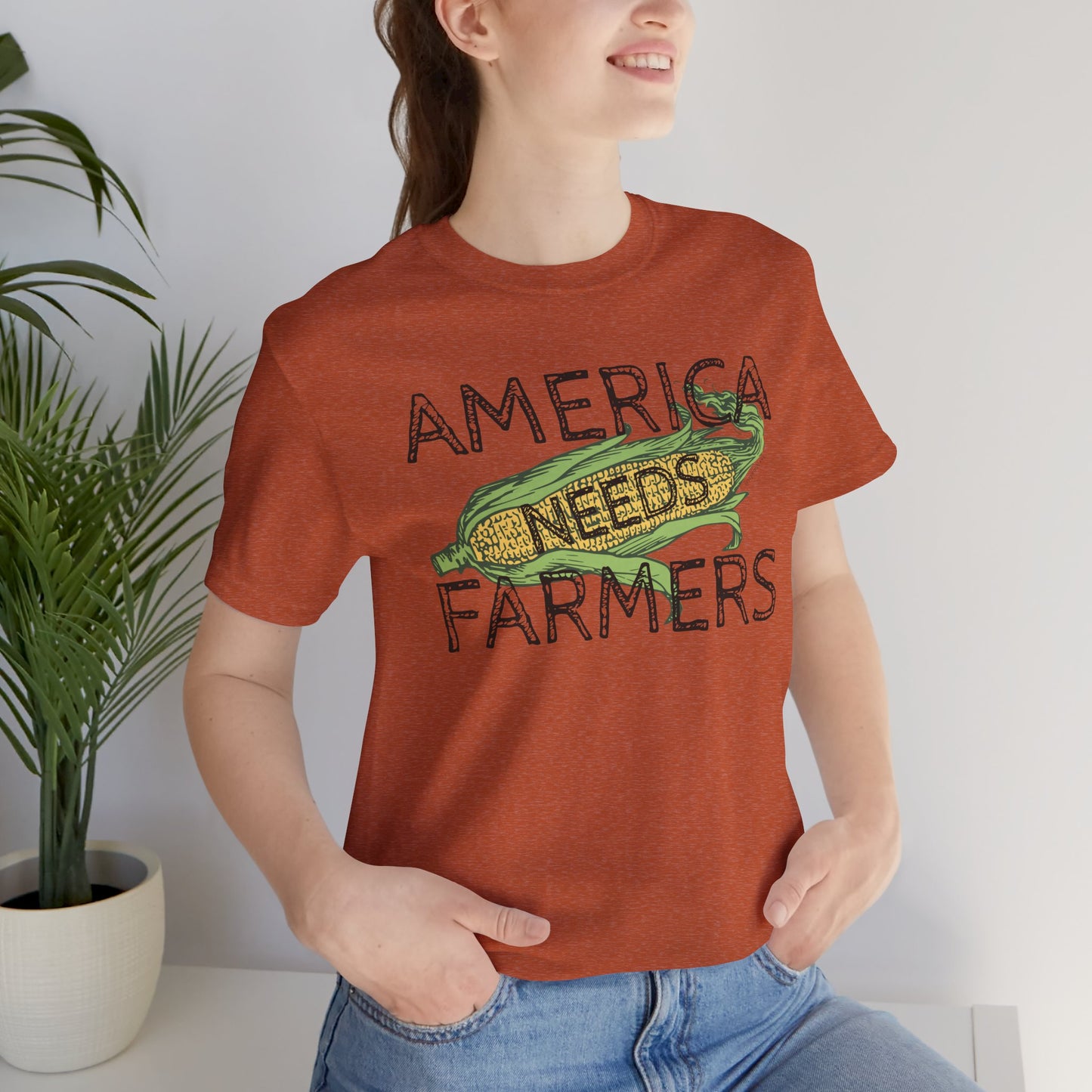 America Needs Farmers Unisex Tee