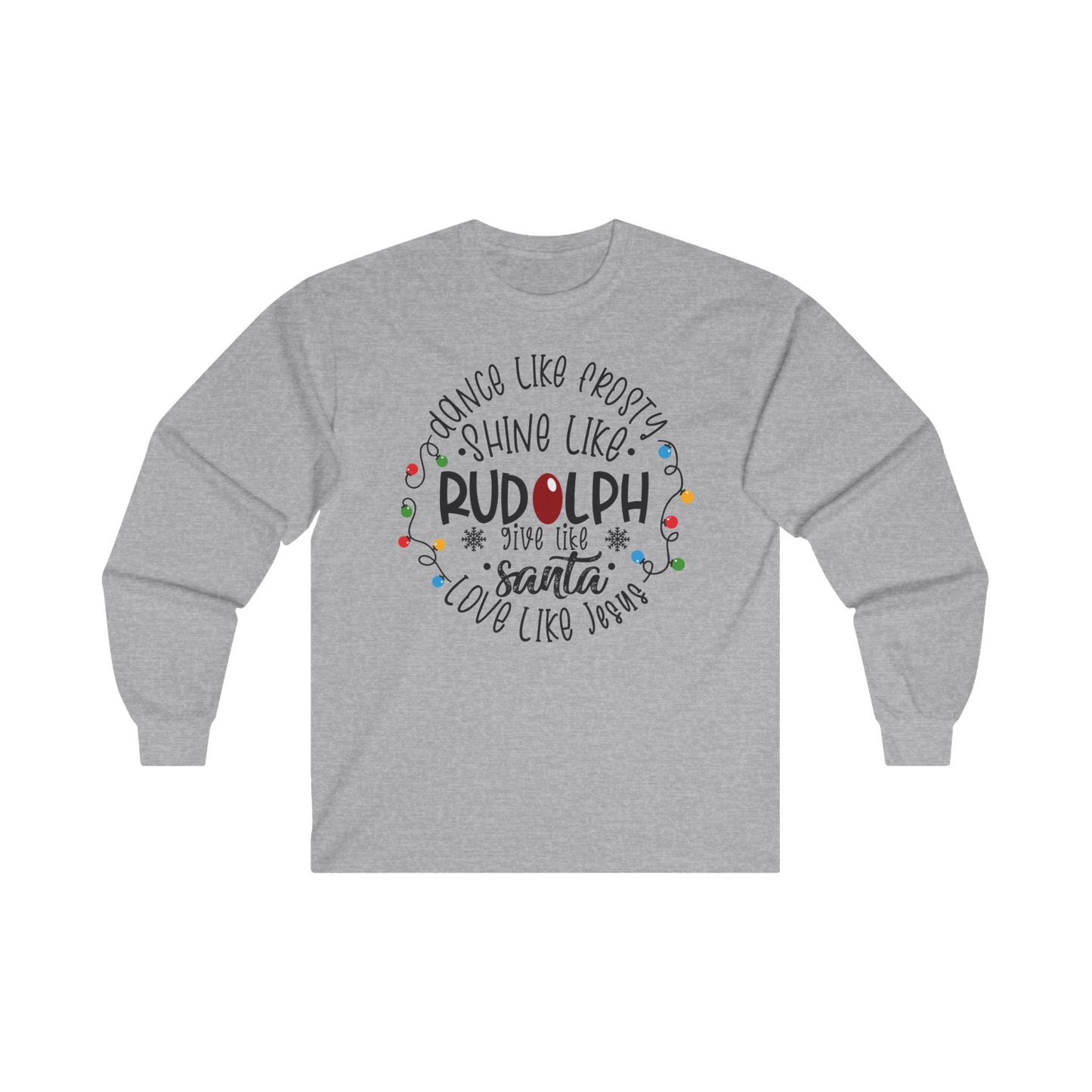 Rudolph Unisex Ultra Cotton Long Sleeve Tee