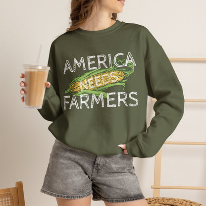 America Needs Farmers Sweatshirt