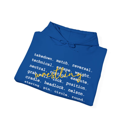 Wrestling Unisex Heavy Blend™ Hooded Sweatshirt