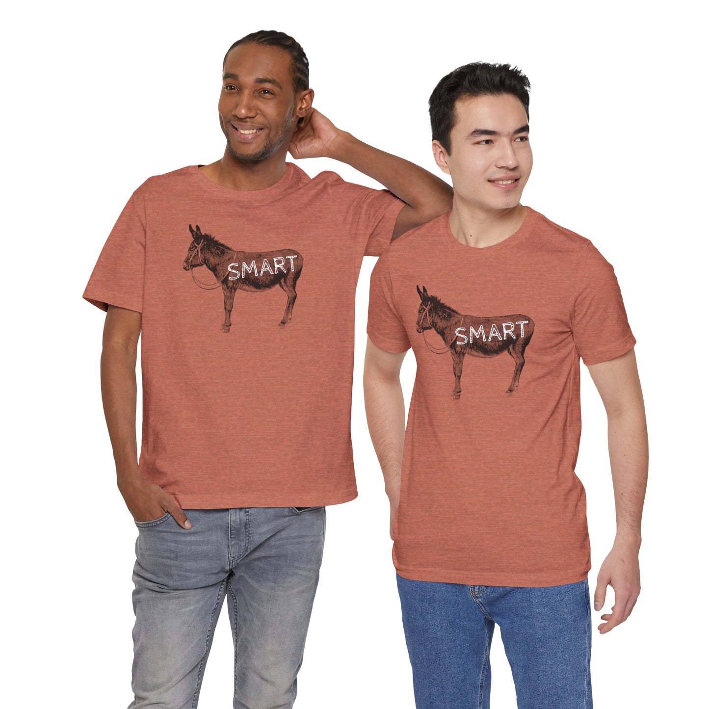 Smart Donkey Unisex Jersey Short Sleeve Tee Multiple Colors