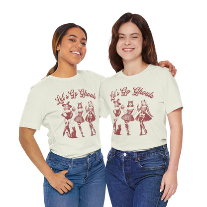 Let's Go Ghouls Bella Canvas Unisex Jersey T-Shirt - Multiple Colors