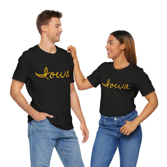 Iowa Unisex Jersey Short Sleeve Tee