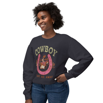 Cowboy 'Take Me Away' Crewneck Sweatshirt