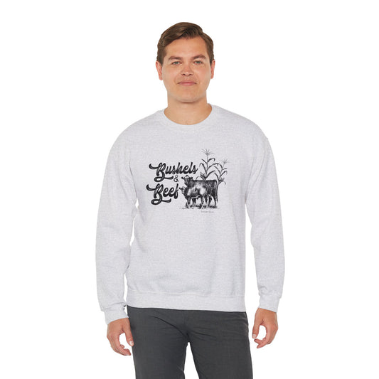 Bushels & Beef Unisex Heavy Blend™ Crewneck Sweatshirt