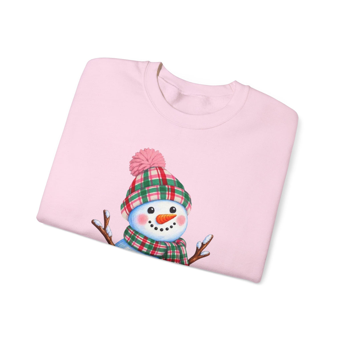Festive Snowman Christmas Crewneck Sweatshirt