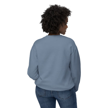 Iowa Farm Scene Crewneck Sweatshirt — Minimal Midwest Landscape