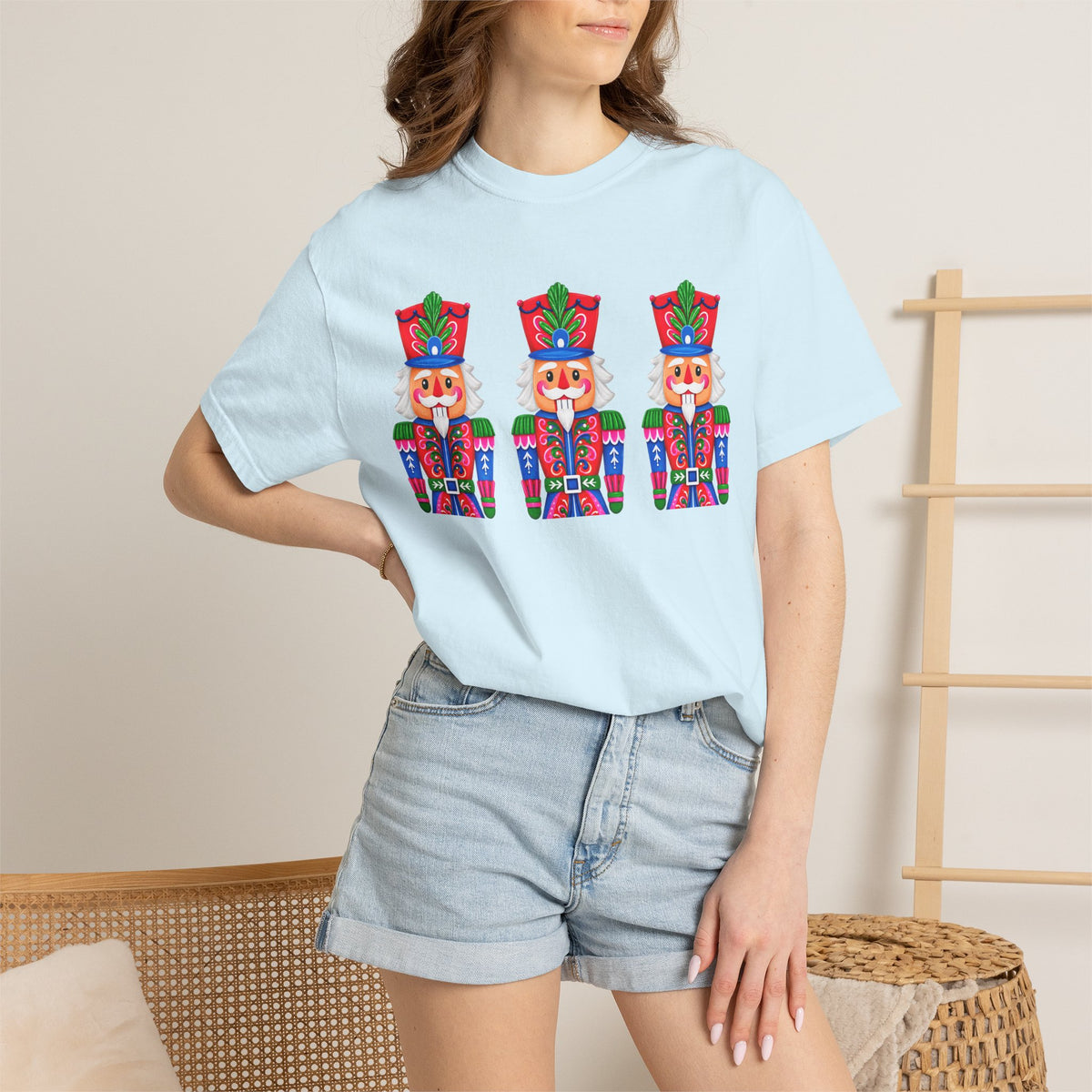 Nutcracker Trio T-shirt — Festive Christmas Holiday Tee