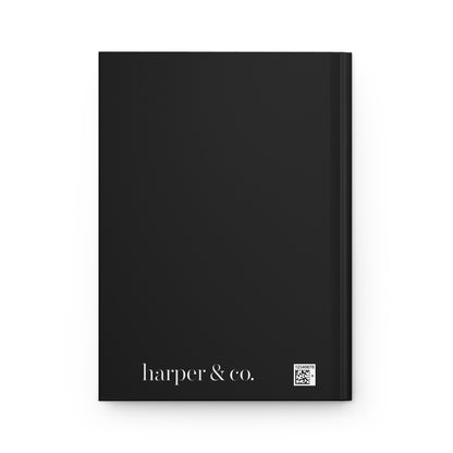 Personalized Hardcover Journal — Floral 'stay wild.' Notebook (Name Customizable)