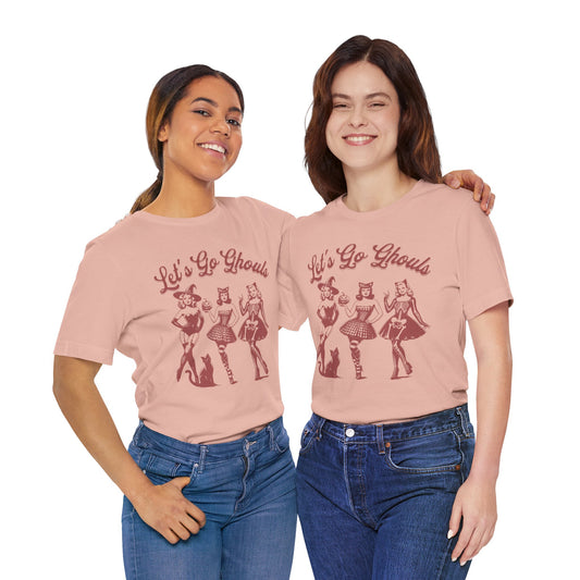 Let's Go Ghouls Bella Canvas Unisex Jersey T-Shirt - Multiple Colors