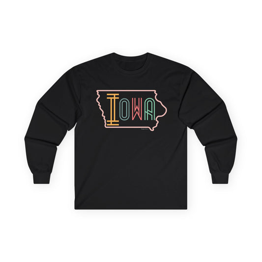 Iowa Light Graphic Long Sleeve Tee