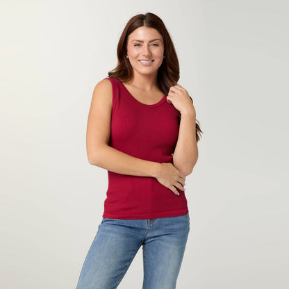 Ultra-Lush Reversible Seamless Ribbed Tank