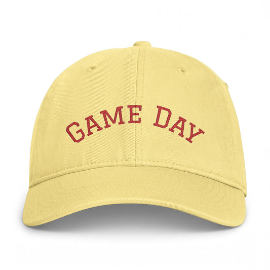 Game Day Washed Cap — Vintage Coastal Baseball Hat