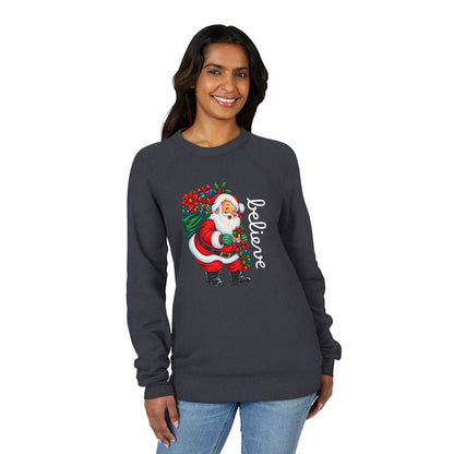 Santa "Believe" Christmas Sweatshirt