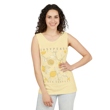 Lemon Squeeze Tank Top — Easypeasy Citrus Graphic Tank